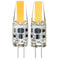 G4 2W COB Filament LED Spotlight Bulb Lamp Warm/Pure White AC/DC 10-20V