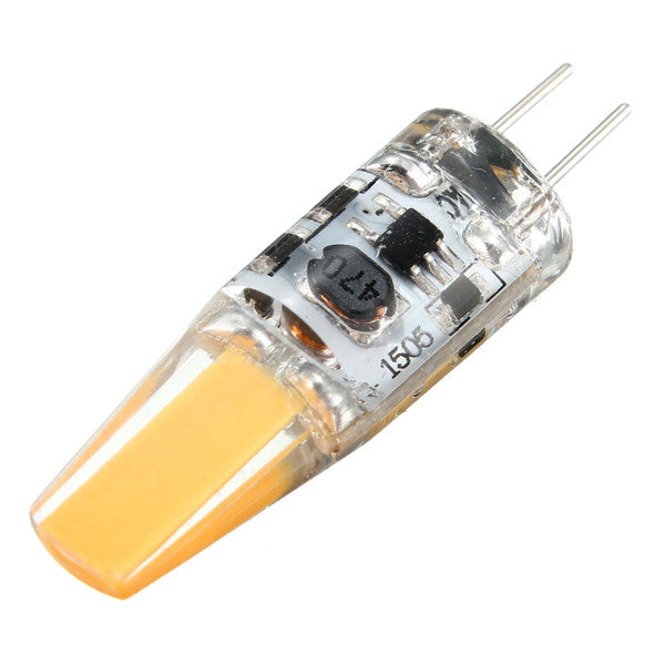 G4 2W COB Filament LED Spotlight Bulb Lamp Warm/Pure White AC/DC 10-20V