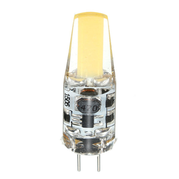 G4 2W COB Filament LED Spotlight Bulb Lamp Warm/Pure White AC/DC 10-20V