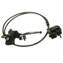 Rear Brake Master Cylinder With Caliper For ATV Quad 70CC 90CC 110CC 125CC 250CC
