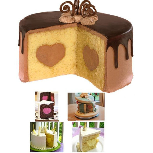 Heart Shape Layer Cake Pan Mold Aluminum Cake Pans
