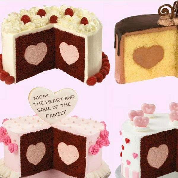 Heart Shape Layer Cake Pan Mold Aluminum Cake Pans