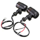 Emark Universal 12V Alloy Motorcycle Turn Signal Indicators Amber Light 3 Len Color