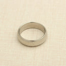 Kingmagic Hard Cover Magic Silver Circular Magnetic Ring Stainless Steel Magic Prop