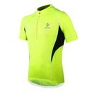 ARSUXEO Men's Short Sleeve Cycling Jersey Bike Bicycle Jersey Outdoor Sports Clothing