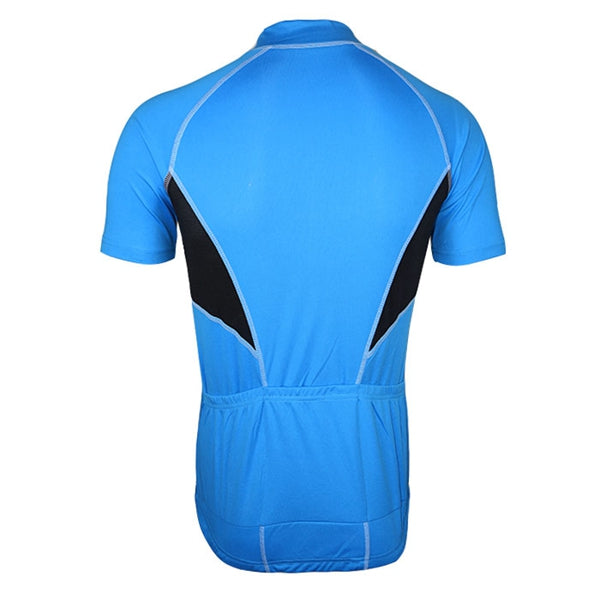 ARSUXEO Men's Short Sleeve Cycling Jersey Bike Bicycle Jersey Outdoor Sports Clothing