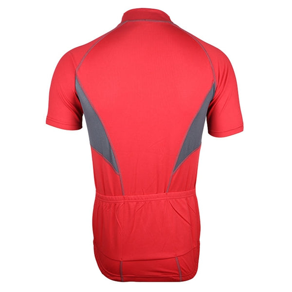 ARSUXEO Men's Short Sleeve Cycling Jersey Bike Bicycle Jersey Outdoor Sports Clothing