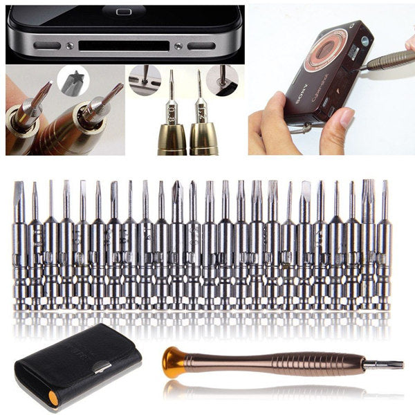 25 in 1 Precision Torx Screwdriver  Repair Tool Set for Watch Cell Phone