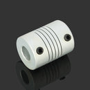 Machifit T8 400mm Stainless Steel Lead Screw Set with Mounted Ball Bearing and Shaft Coupling