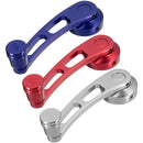 Window Crank Handle Winder Polished Billet Aluminum for Car Turck Pickup Door 2PCS