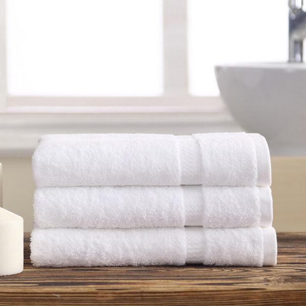 80x50cm Soft Cotton Bath Beach Towel Super Absorbent Loose Terry Face Towel