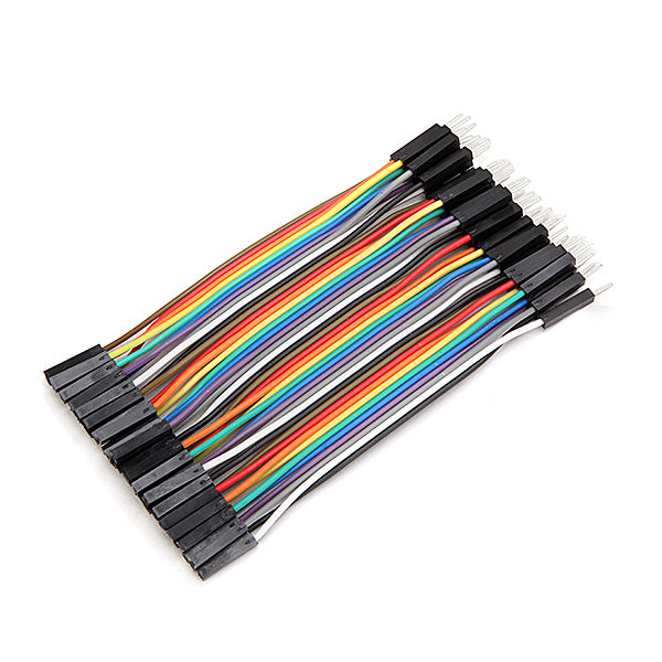 40pcs 10cm Male To Female Jumper Cable Dupont Wire For