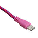 3M Micro USB Strong Round Braided Data Sync Charger Cable For Tablet Cell Phone