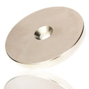 N52 50mmx5mm Countersunk Ring Magnet Disc Hole 6mm Rare Earth Neodymium Magnets