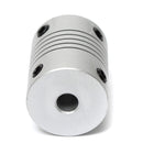 5mm x 5mm Aluminum Flexible Shaft Coupling OD19mm x L25mm CNC Stepper Motor Coupler Connector