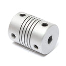 5mm x 6mm Aluminum Flexible Shaft Coupling OD19mm x L25mm CNC Stepper Motor Coupler Connector