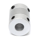 8mm x  8mm Aluminum Flexible Shaft Coupling OD19mm x L25mm CNC Stepper Motor Coupler Connector