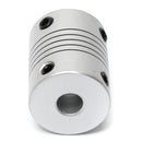 6mm x 8mm Aluminum Flexible Shaft Coupling OD19mm x L25mm CNC Stepper Motor Coupler Connector