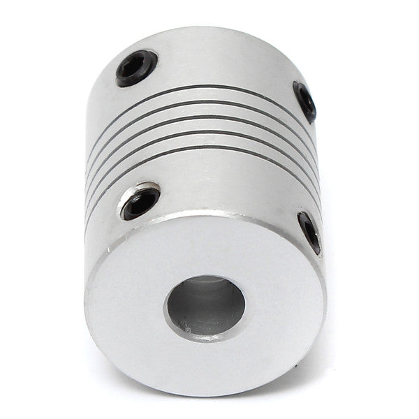 6mm x 8mm Aluminum Flexible Shaft Coupling OD19mm x L25mm CNC Stepper Motor Coupler Connector