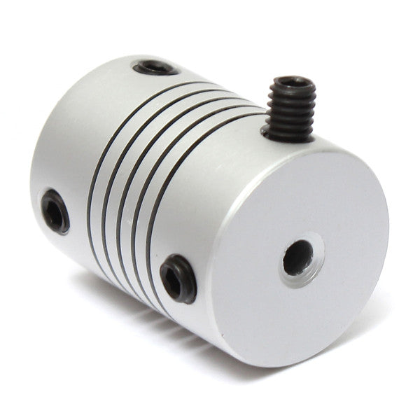 3mm x 3mm Aluminum Flexible Shaft Coupling OD19mm x L25mm CNC Stepper Motor Coupler Connector
