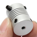 3mm x 3mm Aluminum Flexible Shaft Coupling OD19mm x L25mm CNC Stepper Motor Coupler Connector