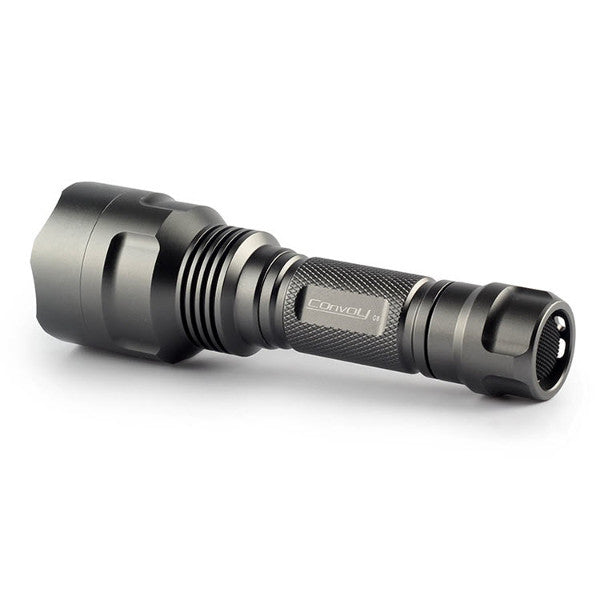 NEW Gray Convoy C8 L2 7135x8 SMO Integrated Head LED Flashlight