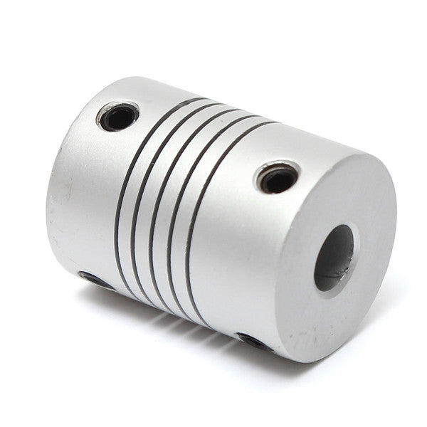 6mm x 6mm Aluminum Flexible Shaft Coupling OD19mm x L25mm CNC Stepper Motor Coupler Connector