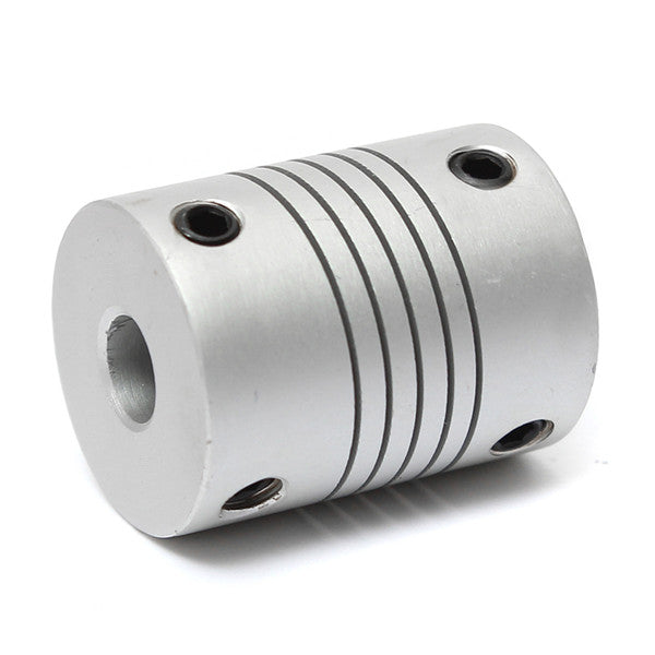 6mm x 6mm Aluminum Flexible Shaft Coupling OD19mm x L25mm CNC Stepper Motor Coupler Connector