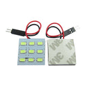 5630 9SMD Car LED White Interior Dome Reading Trunk Panel Light Bulb