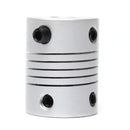 4mm x 6mm Aluminum Flexible Shaft Coupling OD19mm x L25mm CNC Stepper Motor Coupler Connector