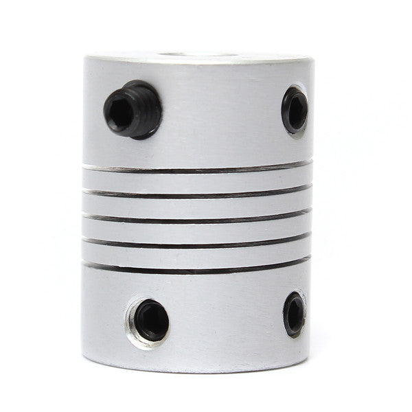 4mm x 6mm Aluminum Flexible Shaft Coupling OD19mm x L25mm CNC Stepper Motor Coupler Connector