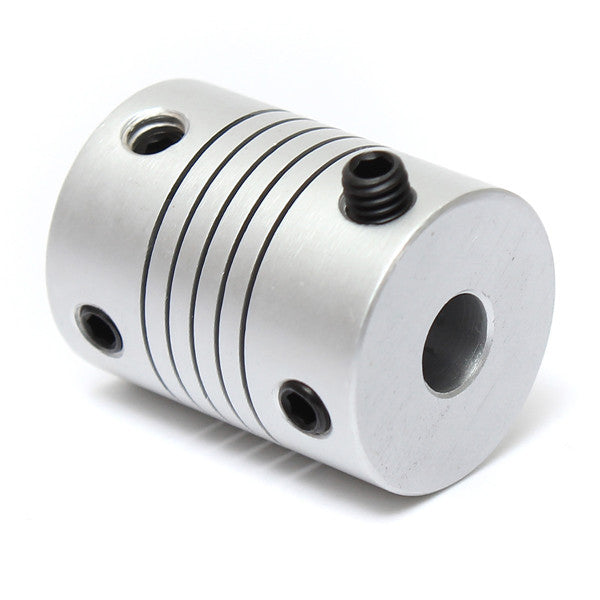 4mm x 6mm Aluminum Flexible Shaft Coupling OD19mm x L25mm CNC Stepper Motor Coupler Connector