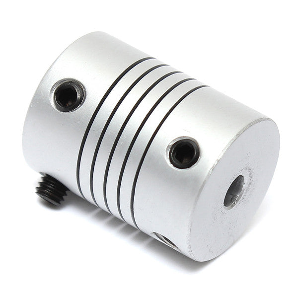 4mm x 6mm Aluminum Flexible Shaft Coupling OD19mm x L25mm CNC Stepper Motor Coupler Connector