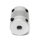 5mm x 10mm Aluminum Flexible Shaft Coupling OD19mm x L25mm CNC Stepper Motor Coupler Connector