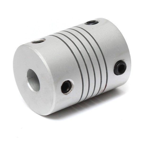 6mm x 10mm Aluminum Flexible Shaft Coupling OD19mm x L25mm CNC Stepper Motor Coupler Connector