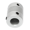 6mm x 10mm Aluminum Flexible Shaft Coupling OD19mm x L25mm CNC Stepper Motor Coupler Connector