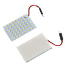 3528 1210 48SMD Car White LED Interior Dome Door Panel Light Bulb