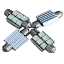 36mm Festoon 5050 6SMD Canbus Error Free Car White LED Dome Reading Door Light