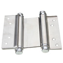 2 pieces 4 Inch Double Open  Hinge  Hardware Kitchen Gate  Saloon Cafe Door