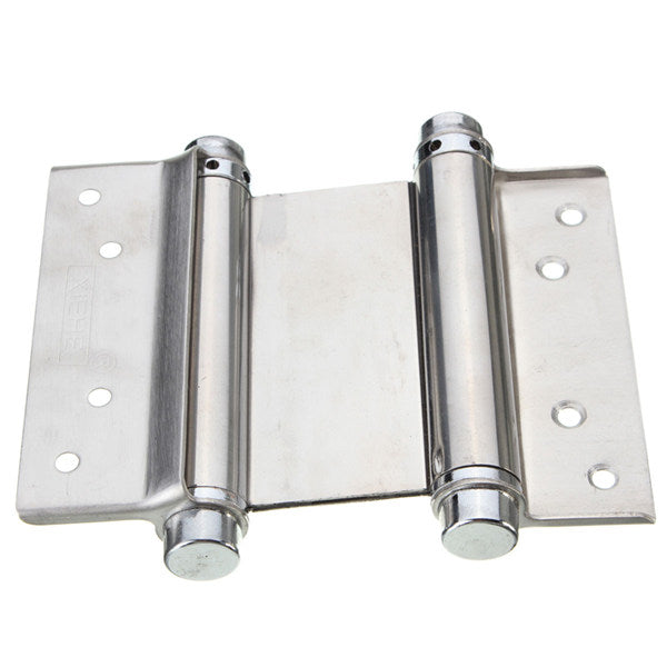 2 pieces 4 Inch Double Open  Hinge  Hardware Kitchen Gate  Saloon Cafe Door
