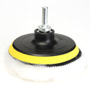 Drillpro 6pcs 4 Inch High Gross Car Polisher Polishing Polish Buffer Clean Waxing Pads Set