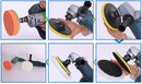 Drillpro 6pcs 4 Inch High Gross Car Polisher Polishing Polish Buffer Clean Waxing Pads Set