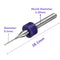 10pcs 0.5mm Mini PCB Drill Bits For CNC Print Circuit Board Tungsten Steel