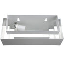 Modern E27 Indoor Up Down Wall Light Curved White Hallway Stair Lamp For 110V 220V