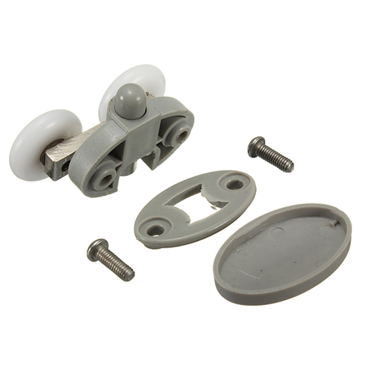 2Pcs Shower Door Wheel Glass Door Bottom Rollers Runners Pulleys Wheels
