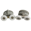 2Pcs Shower Door Wheel Glass Door Bottom Rollers Runners Pulleys Wheels