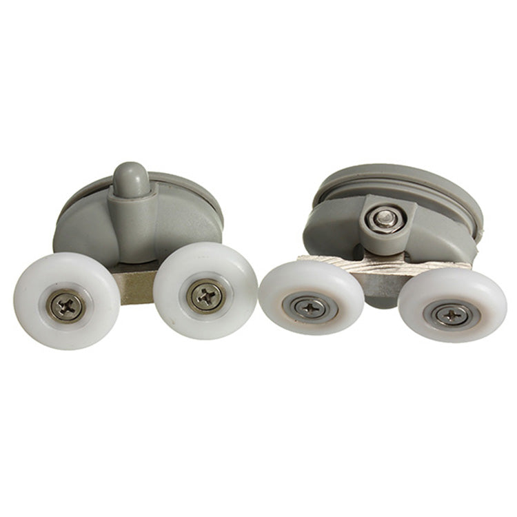 2Pcs Shower Door Wheel Glass Door Bottom Rollers Runners Pulleys Wheels