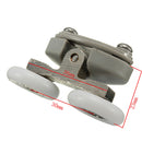 2Pcs Shower Door Wheel Glass Door Bottom Rollers Runners Pulleys Wheels