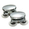 2Pcs 25mm Shower Door Rollers Zinc Alloy Bathroom Wheel Accessories Glass Hardware