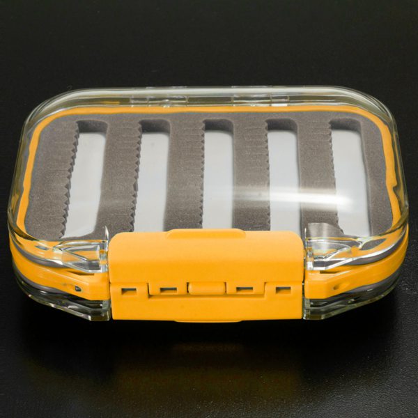 Waterproof Double-side Fly Fishing Lure Box Tackle Case Hook Bait Box 3Colors